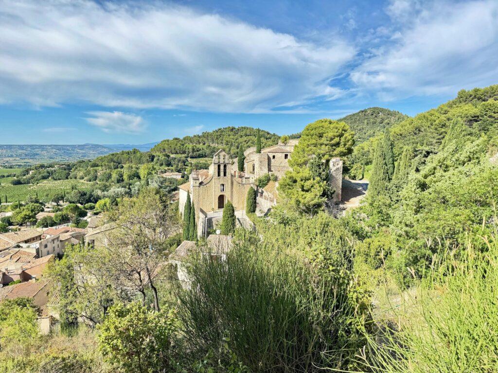 village viticole de Gigondas Provence Vaucluse