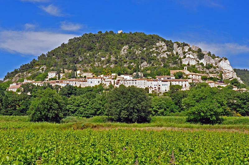 village de Séguret Vaucluse Provence Dentelles de Montmirail